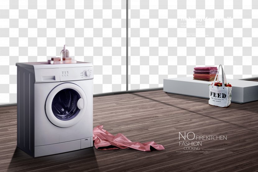 Washing Machine Home Appliance Hot Water Dispenser - Product - Washer Kind Transparent PNG