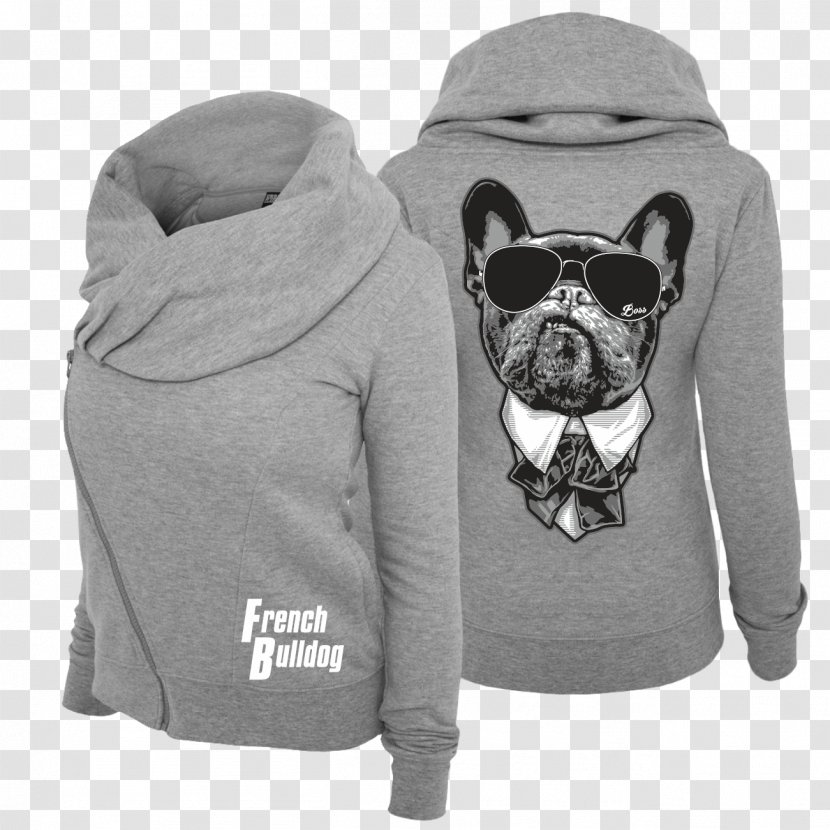 Hoodie T-shirt Sweatjacke Jacket Jumper - Dog Breed Transparent PNG