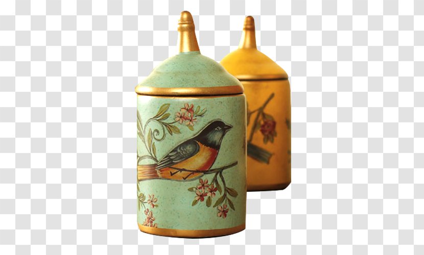 Bird Ornament Icon - Pattern Jar Ornaments Transparent PNG