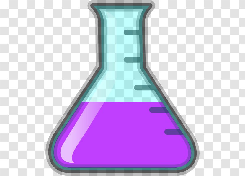 Beaker Laboratory Flask Chemistry Clip Art - Biology - Science Bottle Cliparts Transparent PNG