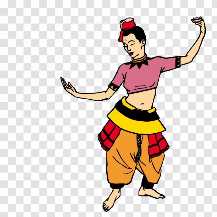 Belly Dance Clip Art - Fictional Character - Woman Transparent PNG