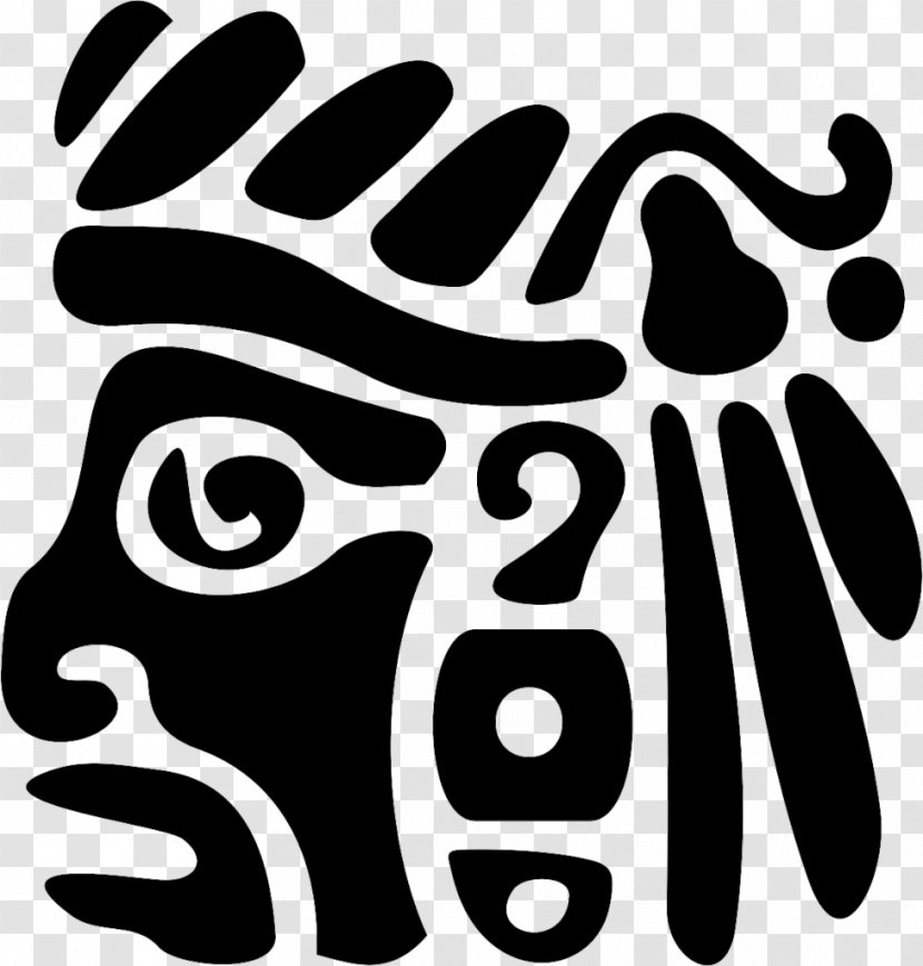 Stencil Maya Civilization Design Culture Symbol - Peoples - Aztecs Transparent PNG