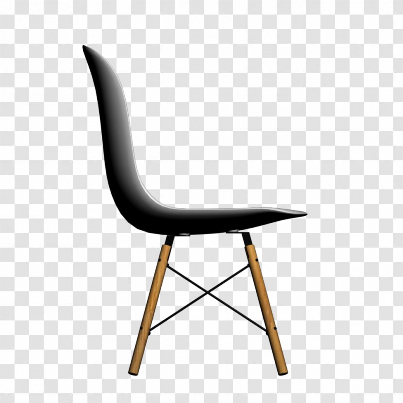 Chair Table Furniture Vitra Charles And Ray Eames - Wing - Look Transparent PNG