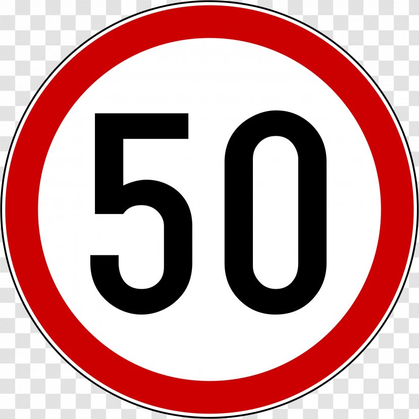 Speed Limits By Country Royalty-free Clip Art - Limit - 50 Transparent PNG