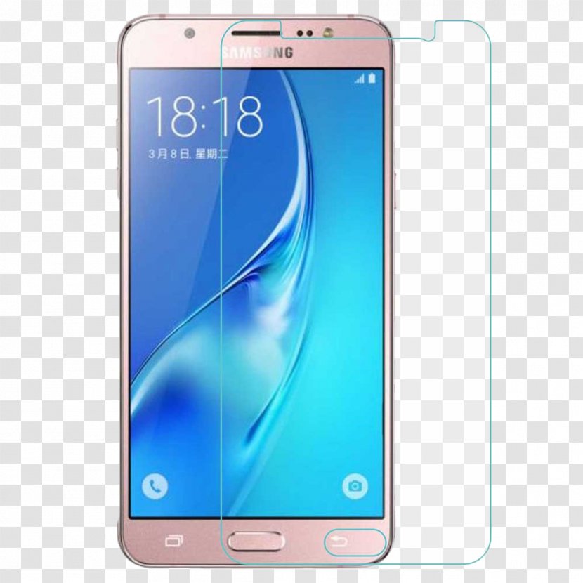 Samsung Galaxy J5 (2016) J7 Screen Protectors Toughened Glass - Touchscreen Transparent PNG