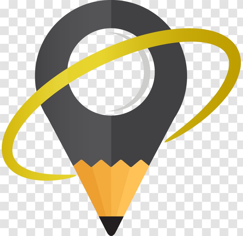 Logo Pencil - Symbol - Vector Map Transparent PNG