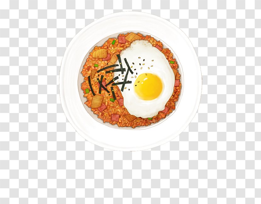 Korean Cuisine Sushi Cheesecake Food Illustration - Recipe - Simple And Fried Rice Transparent PNG