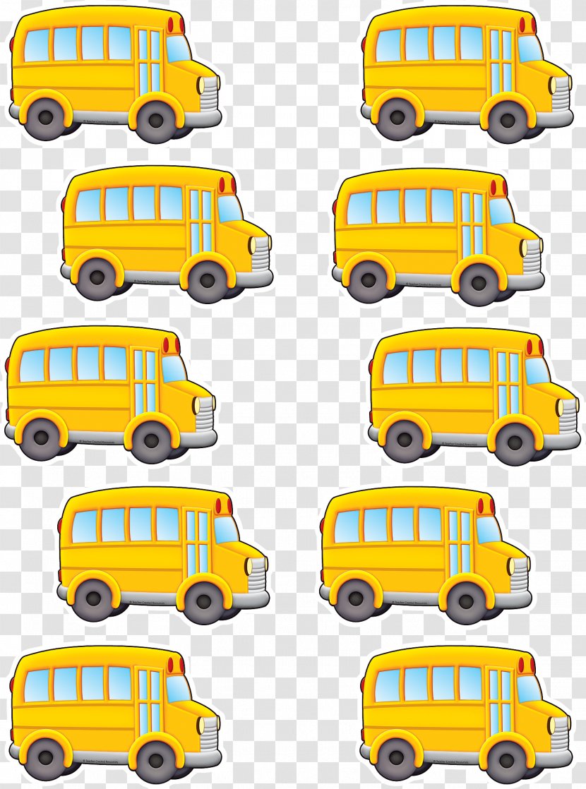 School Bus Transport Teacher - Yellow Transparent PNG