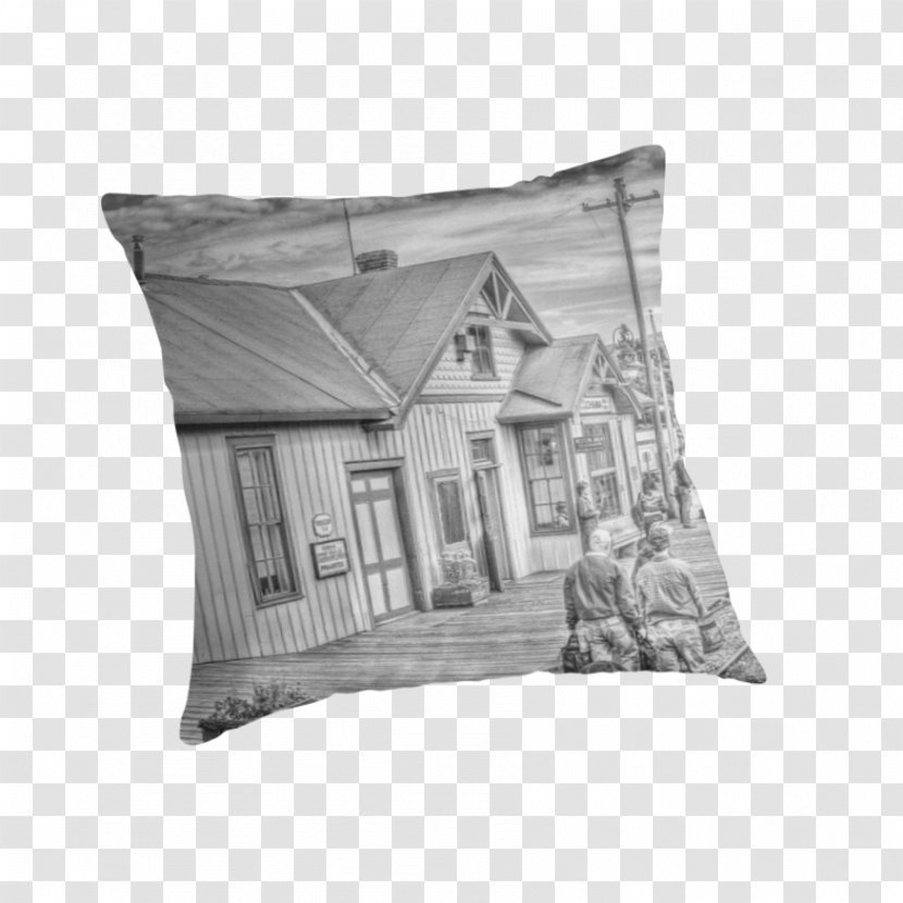 Cushion Throw Pillows Rectangle White - Black And - Pillow Transparent PNG