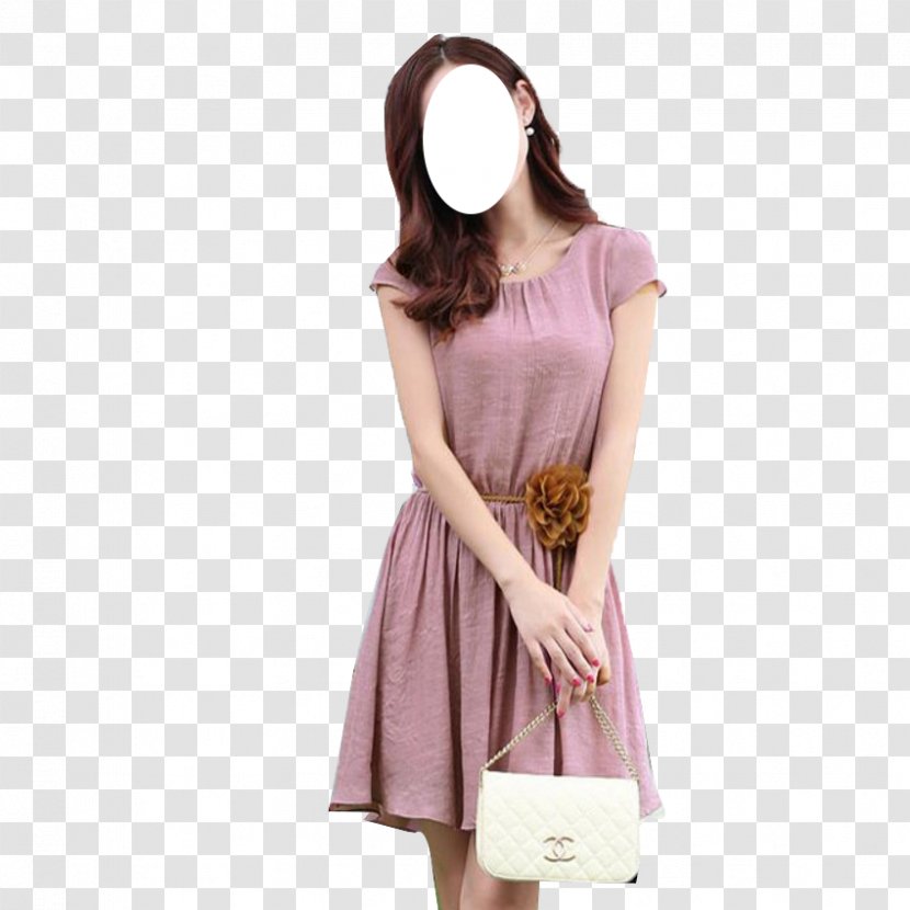 Textile Skirt Dress Fashion - Model - Cotton Transparent PNG