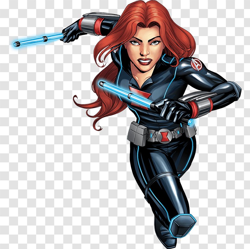 Black Widow Iron Man Vision Thor Captain America - Falcon Transparent PNG