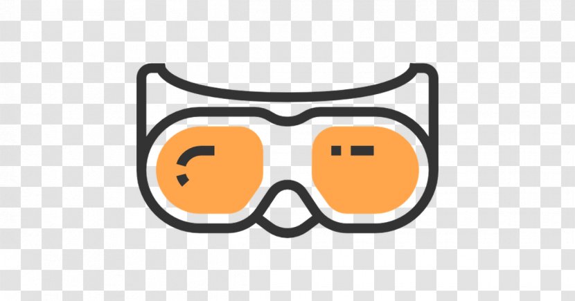 Sunglasses Goggles Clip Art - Yellow - Glasses Transparent PNG