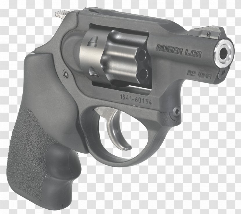 .22 Winchester Magnum Rimfire Ruger LCR .327 Federal Revolver Sturm, & Co. - Gun Accessory - Handgun Transparent PNG