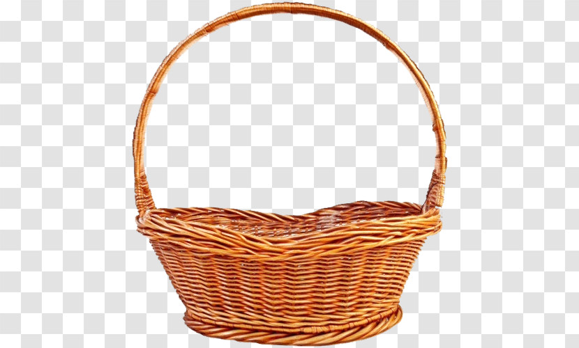 Wicker Basket Storage Basket Gift Basket Oval Transparent PNG
