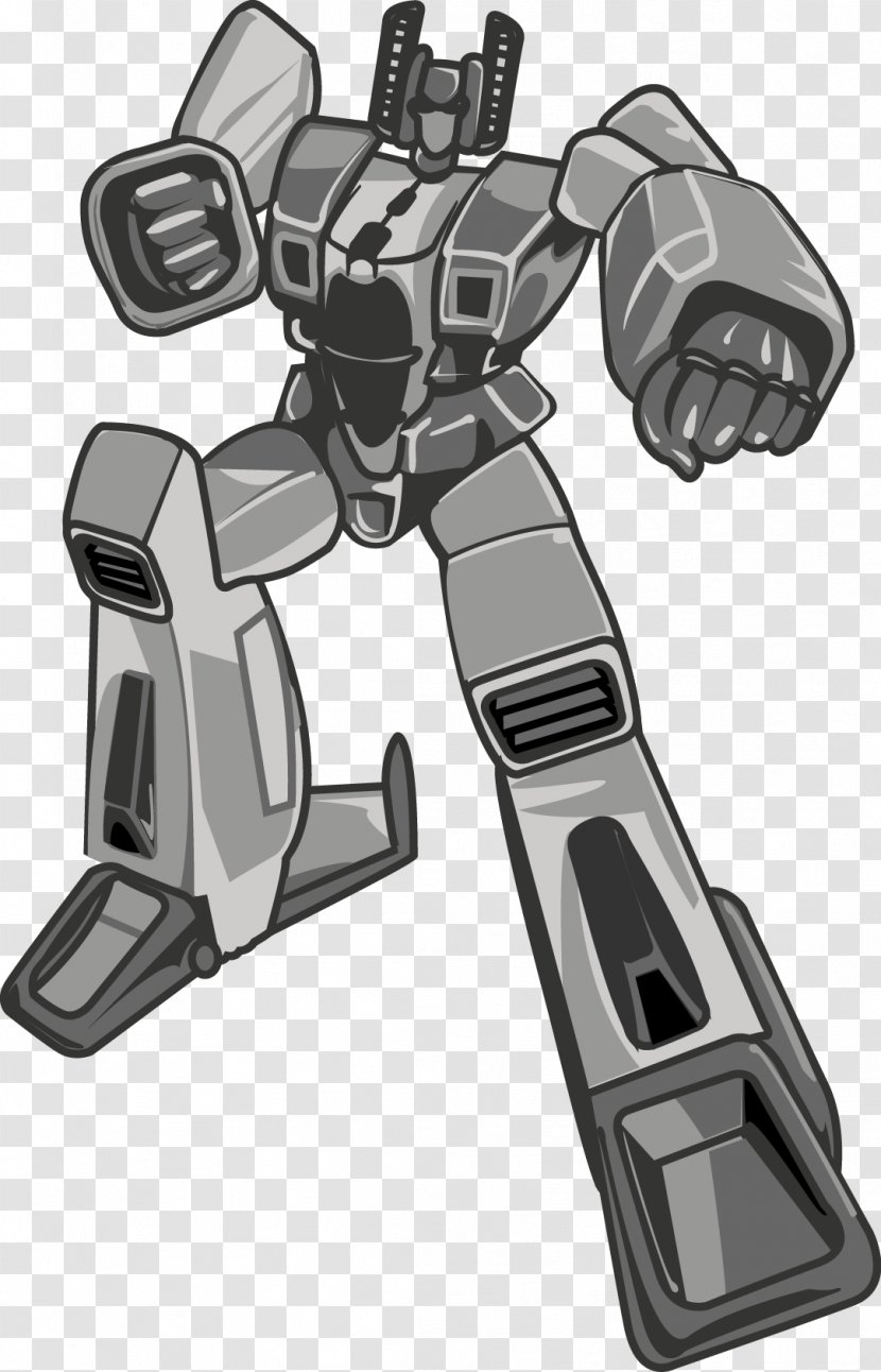 Robot Transformers - Fictional Character - Toys Gray Vector Transparent PNG