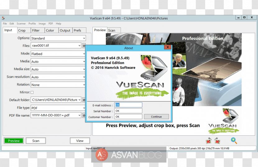 VueScan Keygen Computer Software Image Scanner - Brand - Sulur Transparent PNG