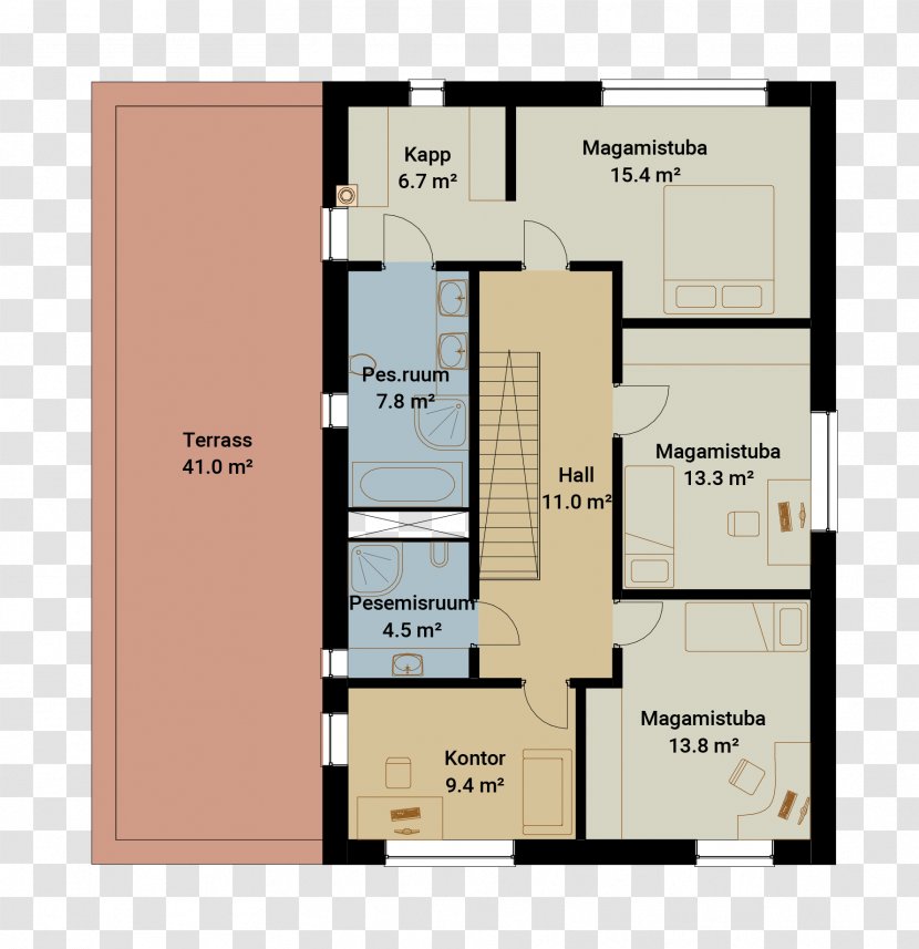 Floor Plan House Seve Ehitus AS Residential Building Project Transparent PNG