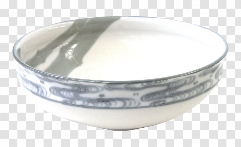 Silver Bowl Material - Glass Transparent PNG
