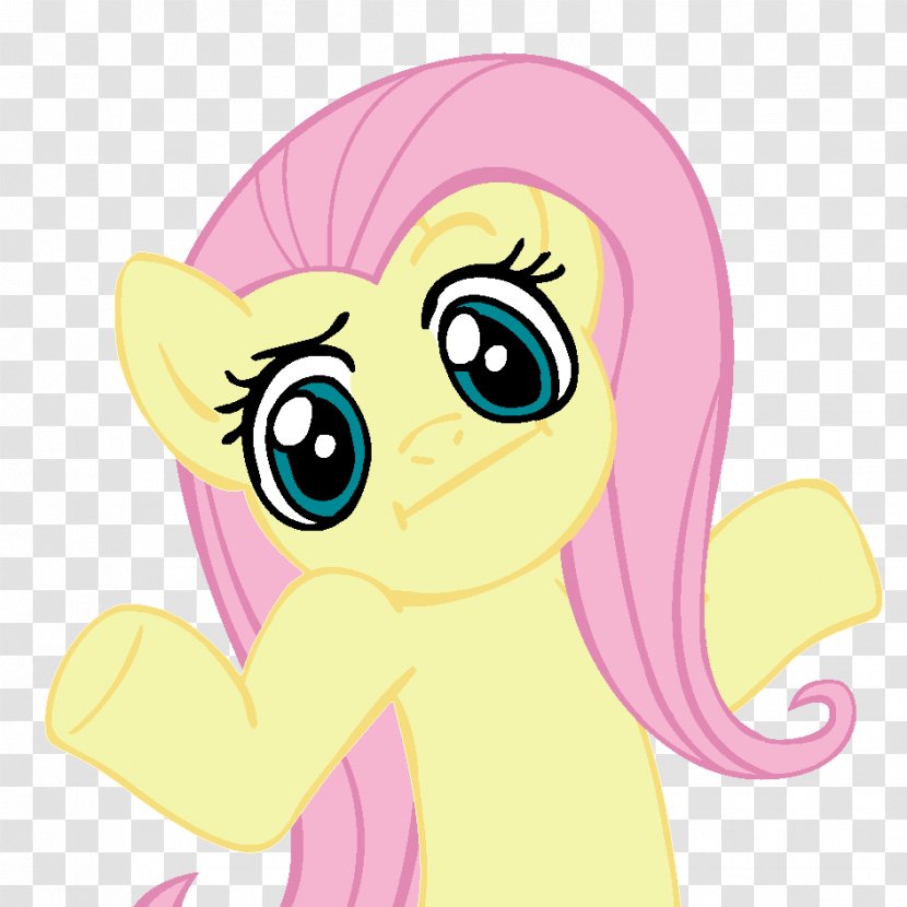 Pony Pinkie Pie Fluttershy Rainbow Dash Applejack - Cartoon - My Little Transparent PNG