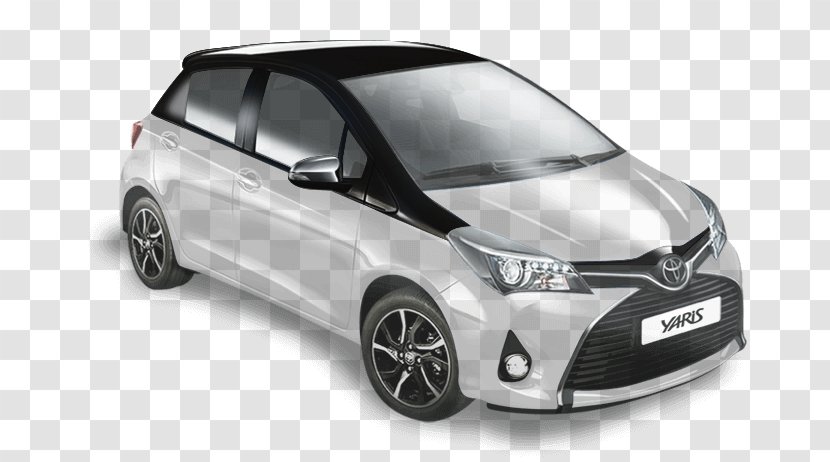 Compact Car Minivan Mid-size Door - Automotive Design - Toyota Yaris Transparent PNG