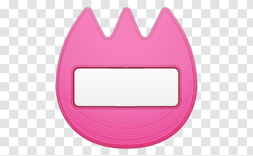 Name Tag Background - Convention - Smile Magenta Transparent PNG