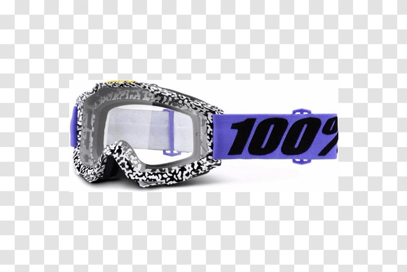 Goggles 100% Accuri Lens Glasses Mirror - Glower Transparent PNG