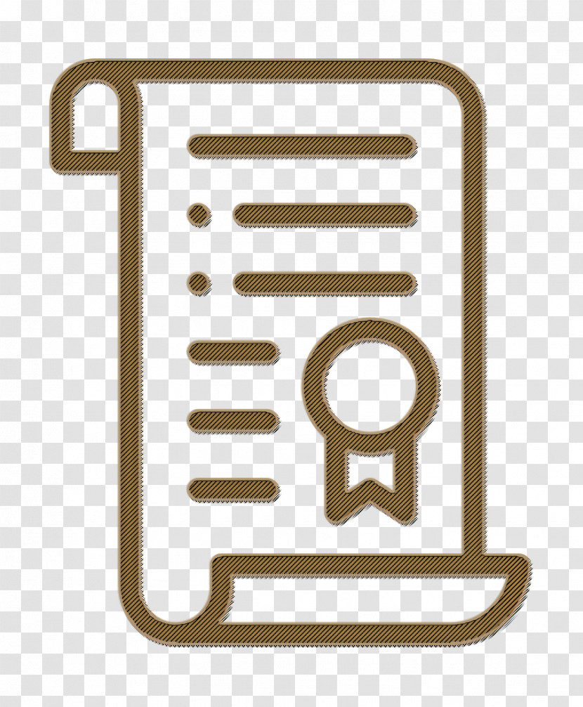 Ecommerce Icon Contract Icon Guarantee Icon Transparent PNG