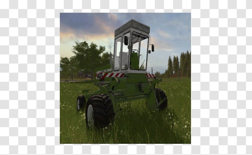 Tractor Lawn Farm Grassland - Agricultural Machinery - Farming Simulator 2017 Mower Transparent PNG