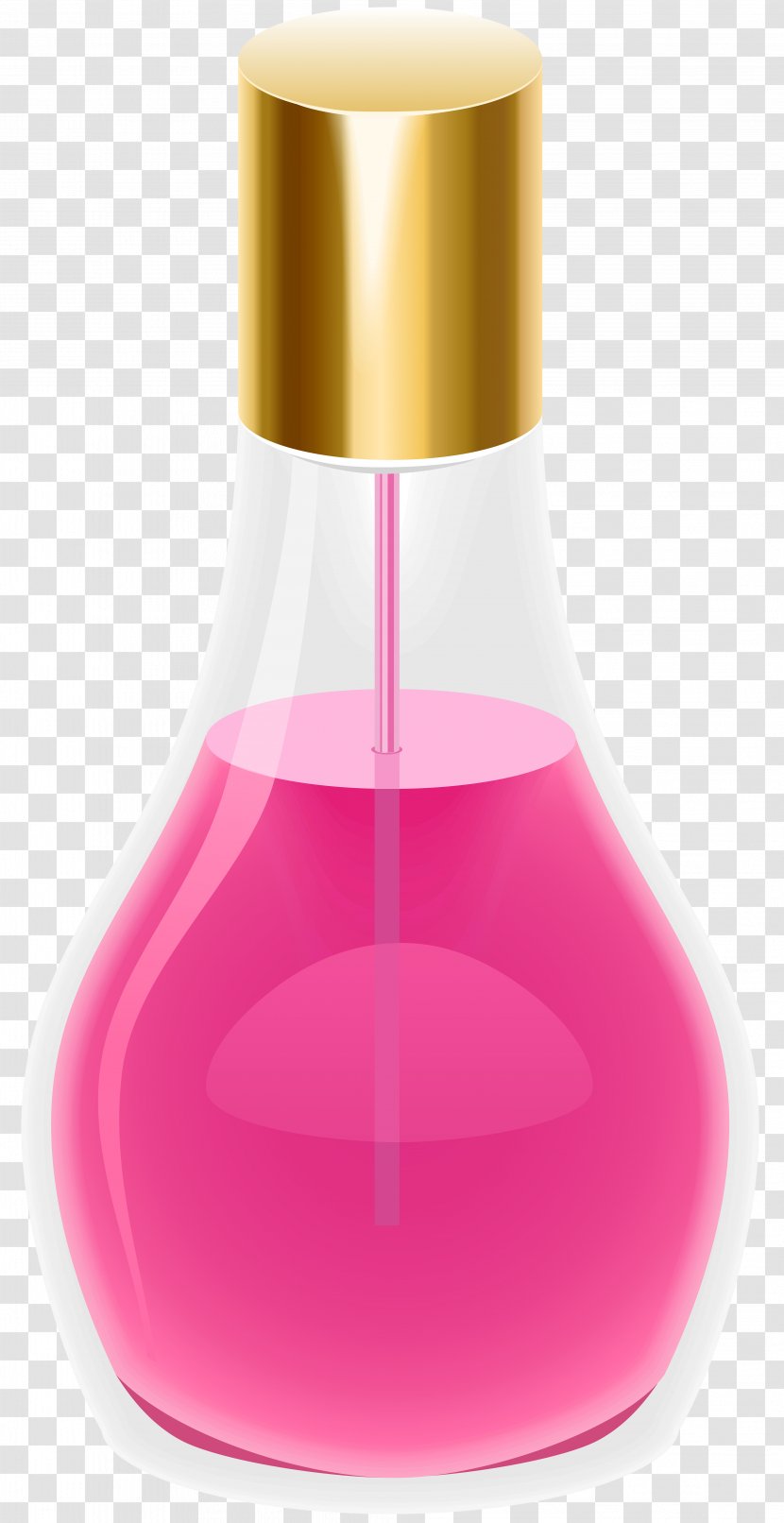 Glass Bottle - Product Design - Perfume Clip Art Image Transparent PNG