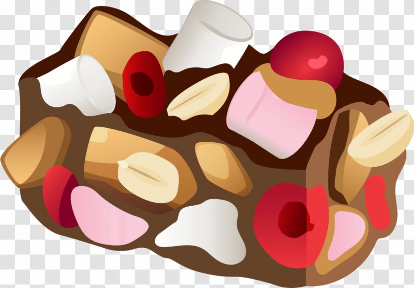 Rocky Road Recipe Food Marshmallow Clip Art - Baking - Hot Chocolate Transparent PNG