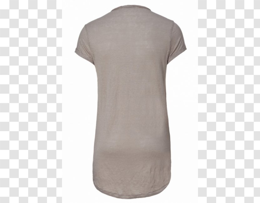 T-shirt Sleeve Beige Neck - Tshirt Transparent PNG