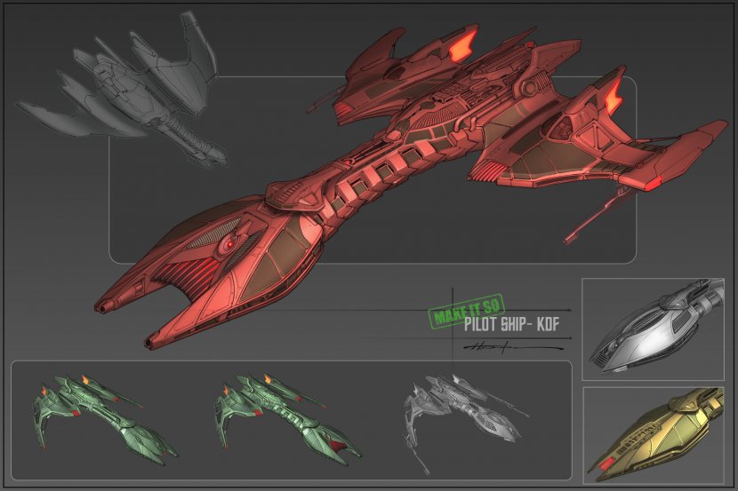 Star Trek Online Ferengi Ship Klingon - 3d Modeling Transparent PNG
