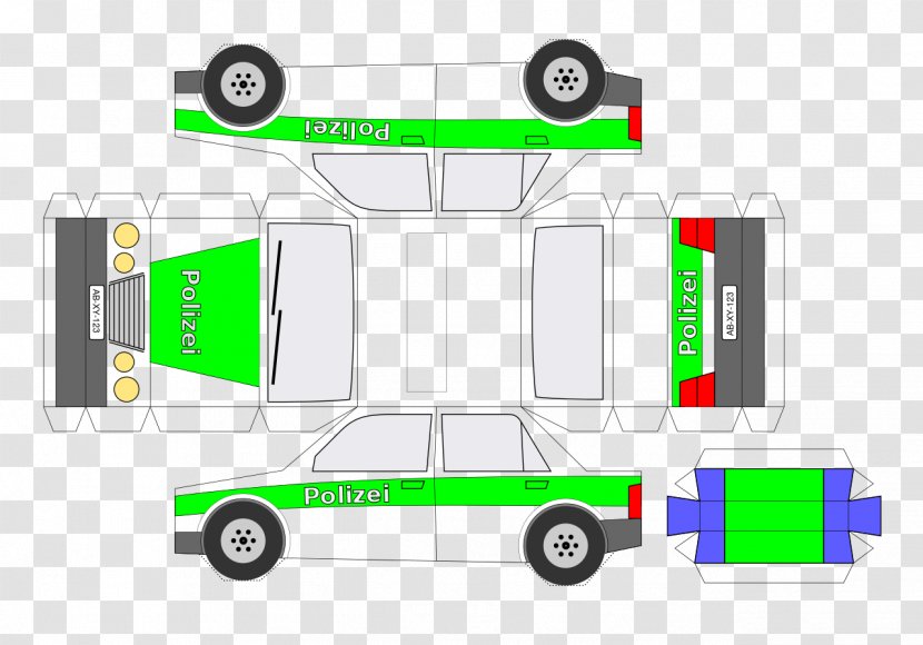 Police Car Transport Paper - Automotive Design Transparent PNG