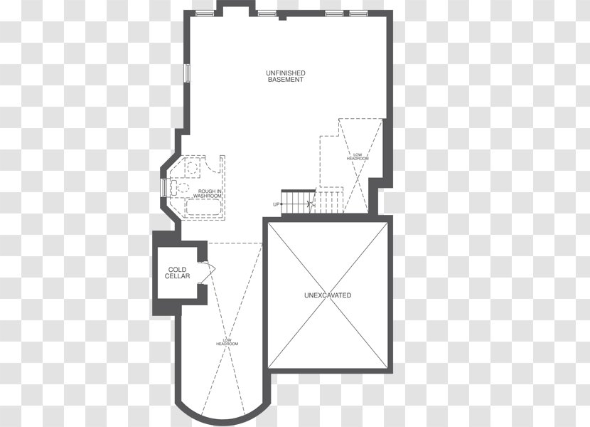 Floor Plan White Angle - Diagram Transparent PNG