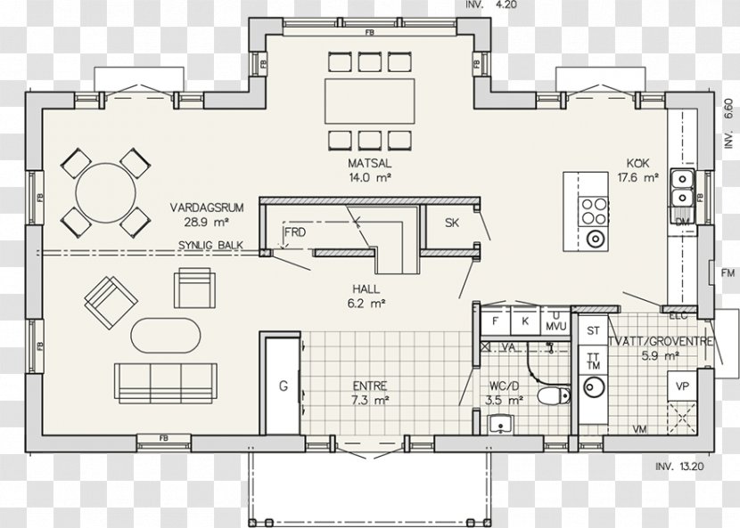 Floor Plan Manor House - Schematic - Design Transparent PNG