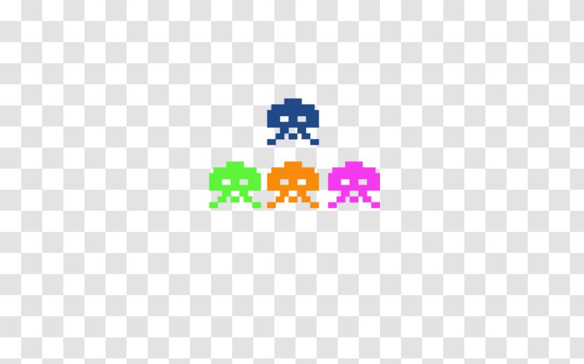 Space Invaders Logo Line Brand Point Transparent PNG