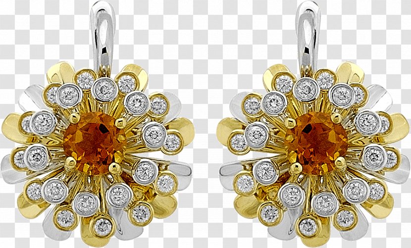 Earring Jewellery Diamond Gold - Earrings Transparent PNG