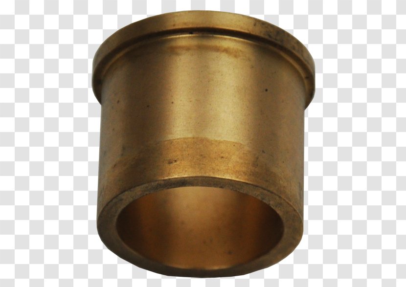 Brass Metalcasting Cylinder - Sleeve - Metallic Materials Transparent PNG