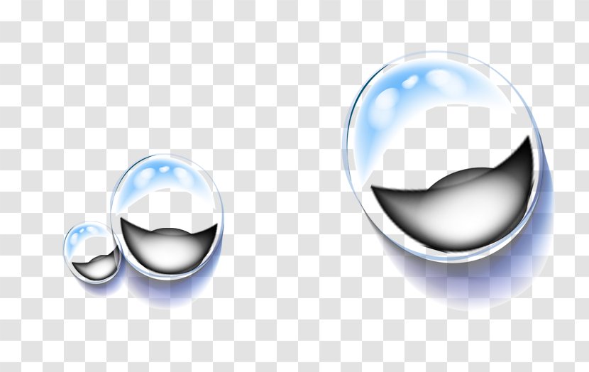 Drop Dew Icon - Text - Blue Fresh Water Drops Decorative Patterns Transparent PNG