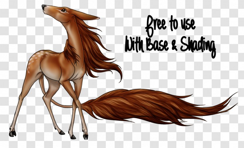 Mustang Deer Freikörperkultur Cartoon Transparent PNG