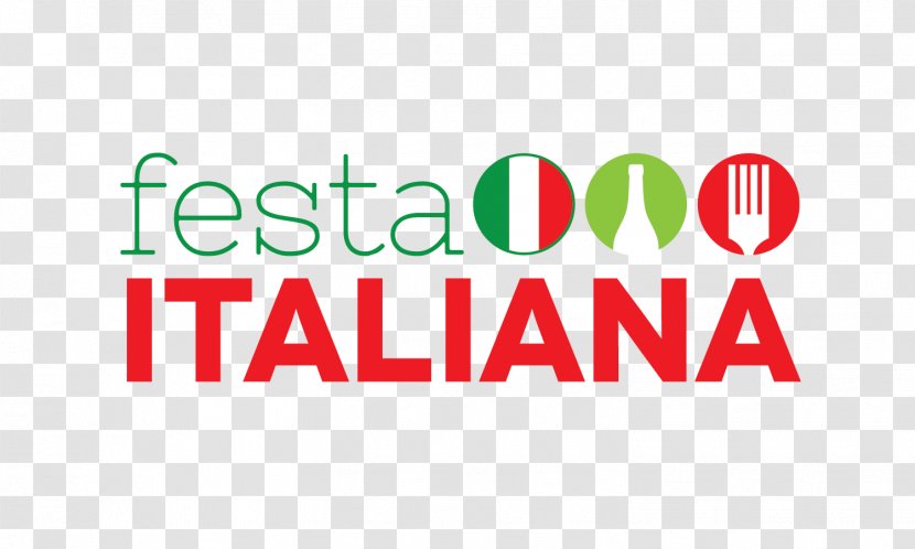 Party Festival Logo Festa Italiana Image - Brand Transparent PNG