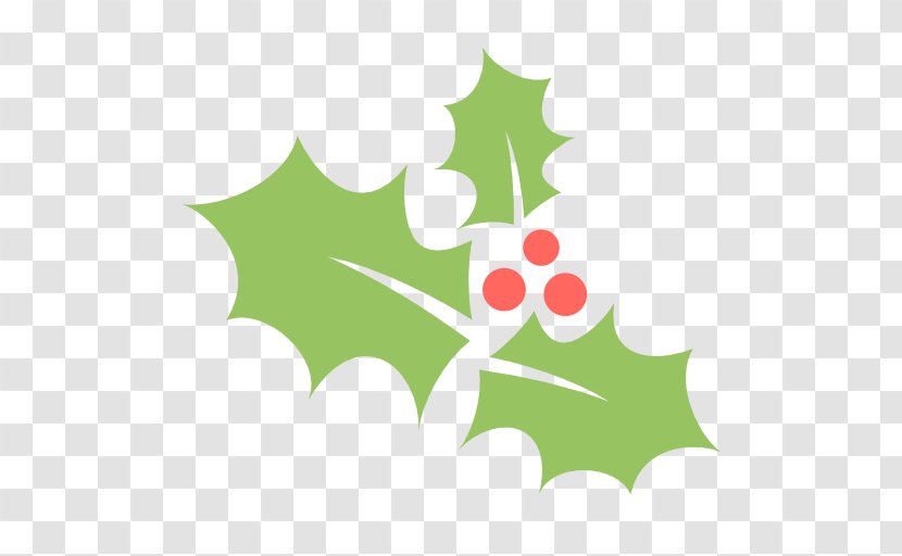 Plant Flora Leaf Aquifoliales Tree - Christmas - Holly Transparent PNG