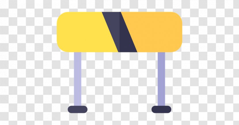Table Rectangle Yellow - Barrierfree Transparent PNG