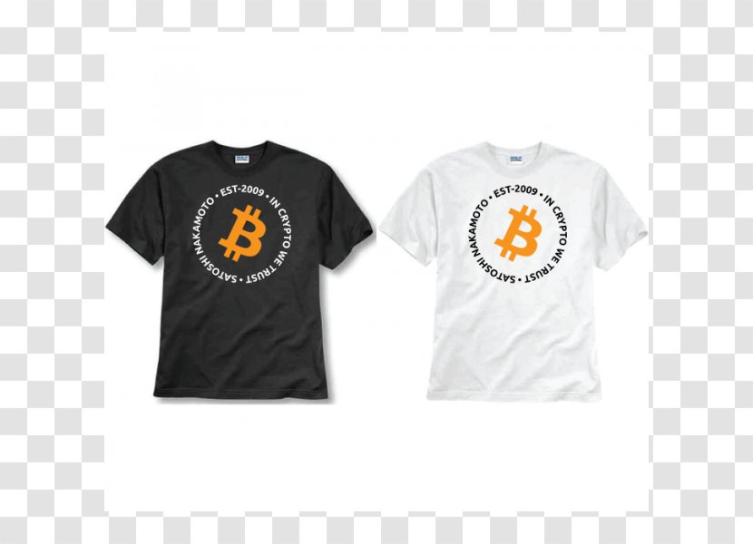T-shirt Bitcoin Clothing Cryptocurrency - Logo - Satoshi Nakamoto Transparent PNG