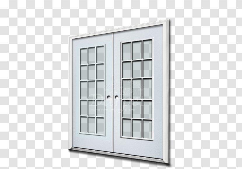 Sash Window Double Door Steel - Home Transparent PNG
