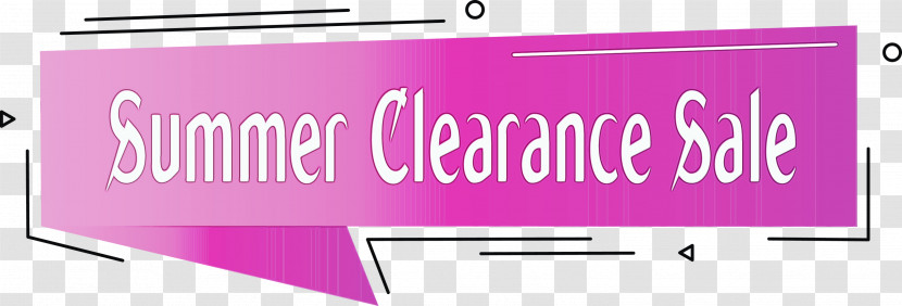 Logo Font Signage Banner Pink M Transparent PNG