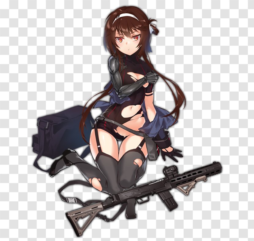 Girls' Frontline Type 79 Submachine Gun Firearm Norinco - Watercolor - M16a1 Girls Transparent PNG