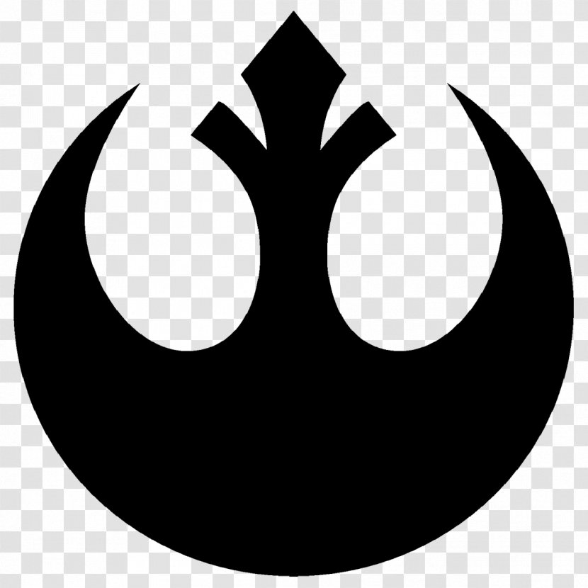 Princess Leia Rebel Alliance Star Wars Logo Luke Skywalker - Decal Transparent PNG