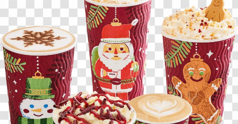 Costa Coffee Hot Chocolate Starbucks Christmas Day Transparent PNG