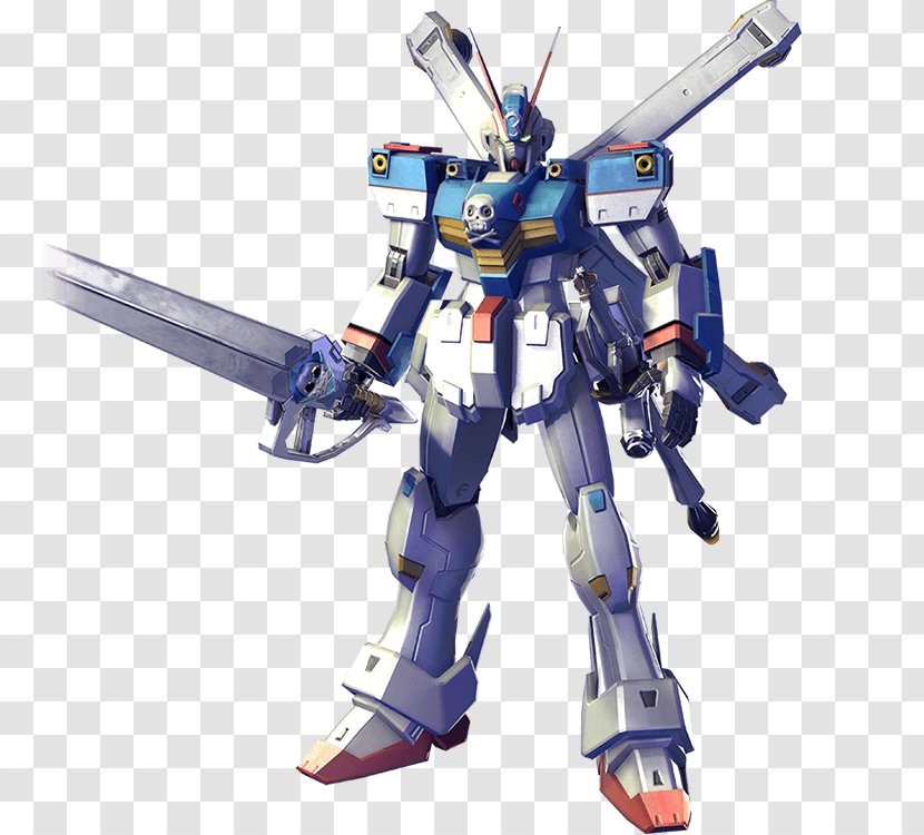 Gundam Versus Seabook Arno Mobile Suit Crossbone - Model - Figurine Transparent PNG